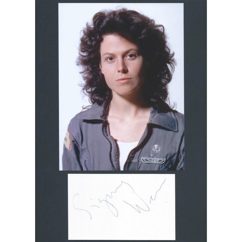 Sigourney WEAVER Autograph