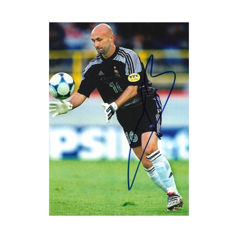 Autographe Fabien BARTHEZ