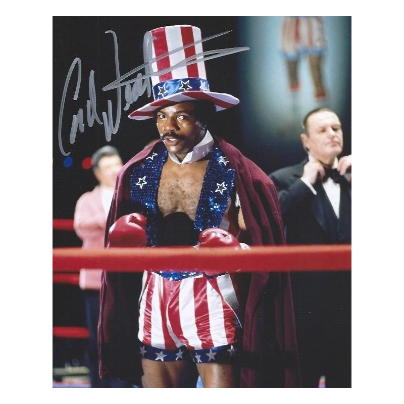 Carl WEATHERS Autograph