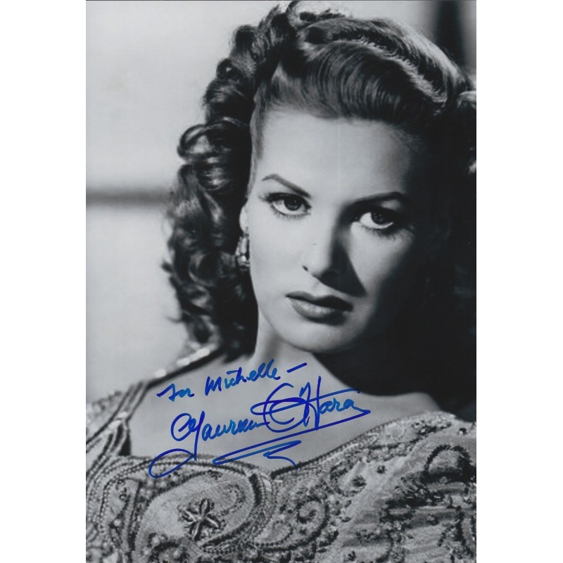 Maureen O'HARA Autograph