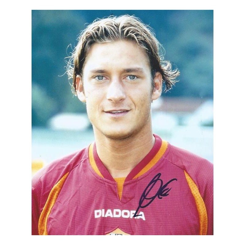 Autographe Francesco TOTTI (Photo Dédicacée)