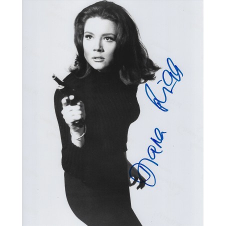 Diana RIGG Autograph