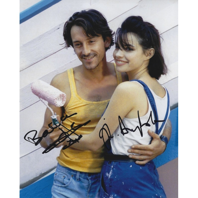 Autographe Jean Hugues ANGLADE B atrice DALLE