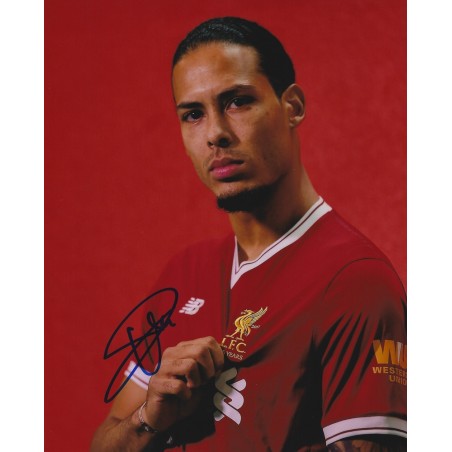 Virgil VAN DIJK Autograph