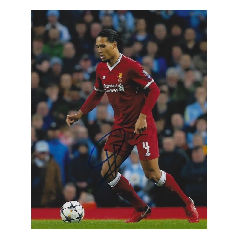 Virgil VAN DIJK Autograph