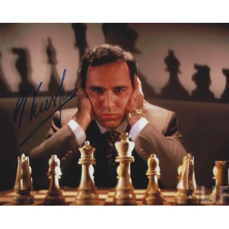 Garry Kasparov signed autographed 8x10 photo -  Portugal