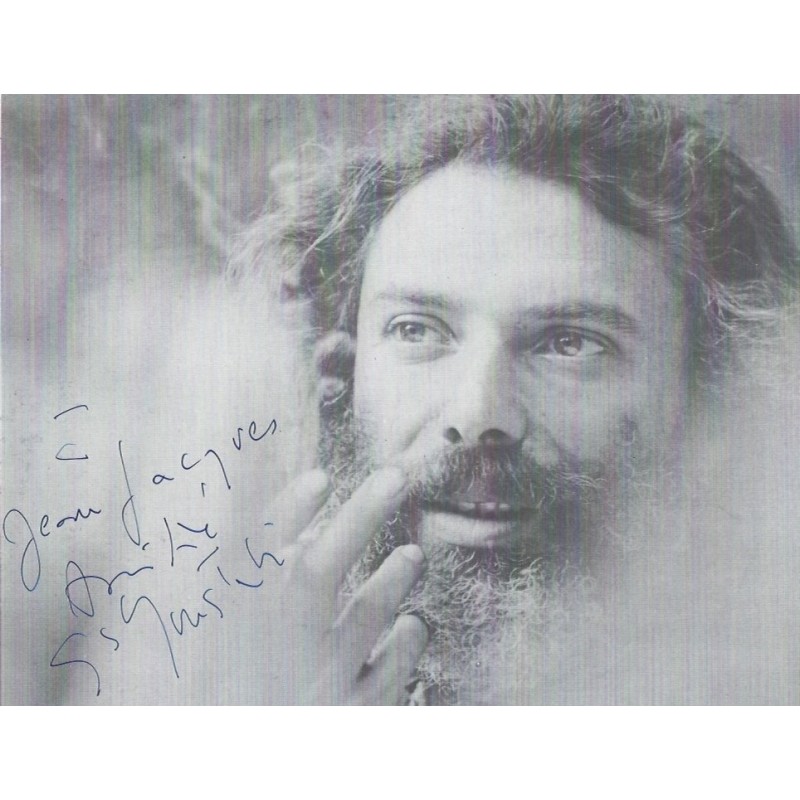 Autographe Georges MOUSTAKI