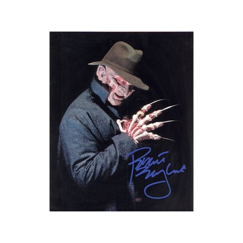 Robert Englund signed photo retailer