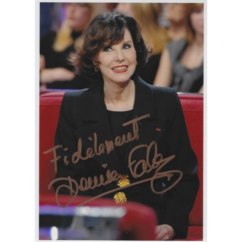 Autographe Denise FABRE (Photo Dédicacée)