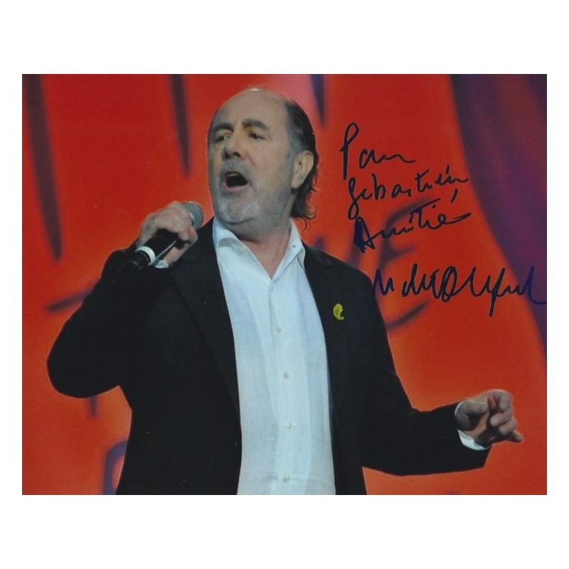 Autographe Michel DELPECH (Photo dédicacée)