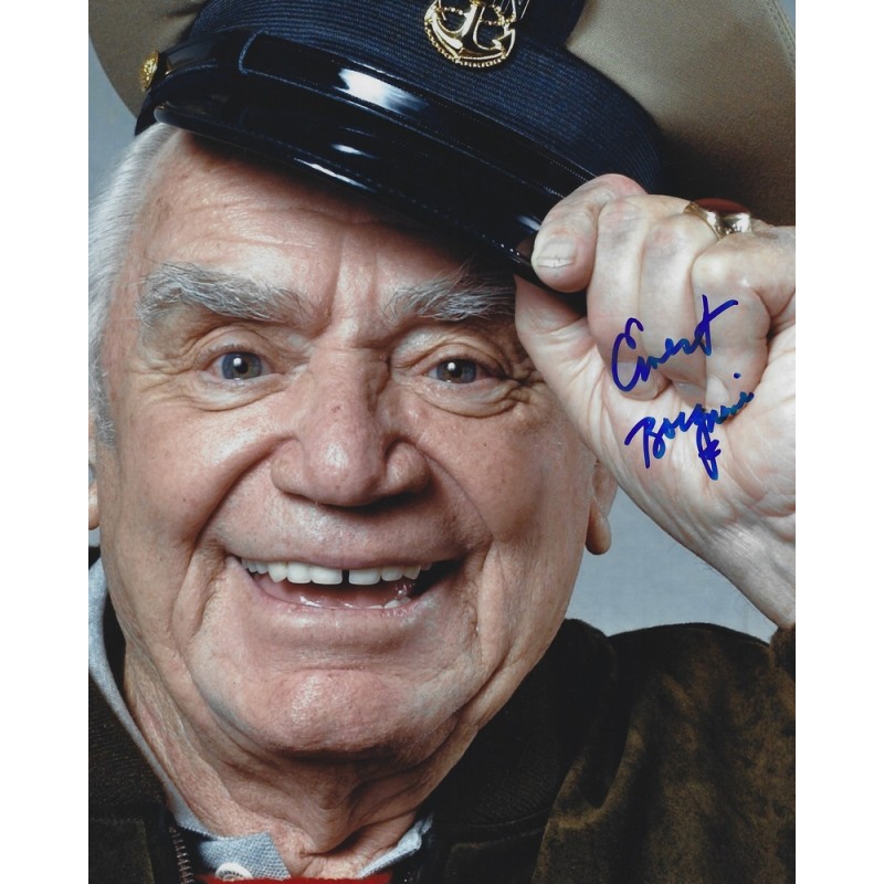 Autographe Ernest BORGNINE (Photo dédicacée)