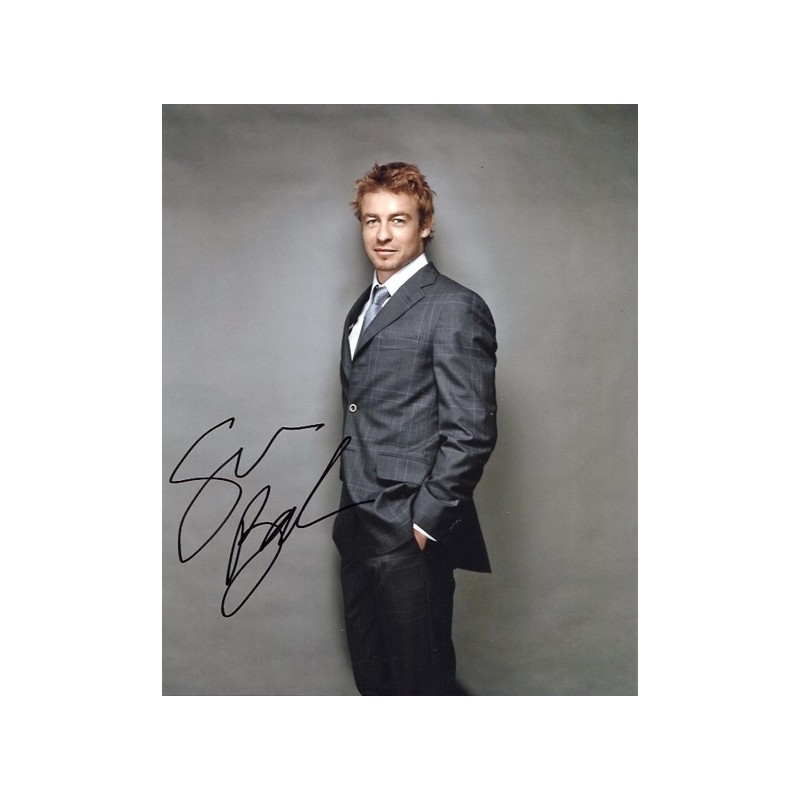 Simon BAKER Autograph