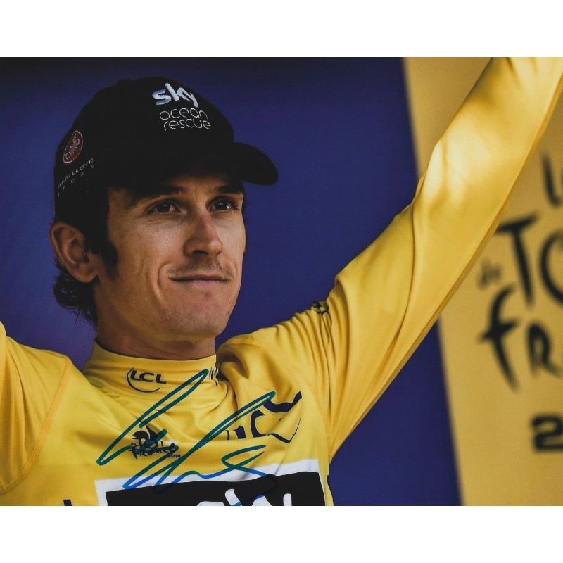 geraint thomas autograph