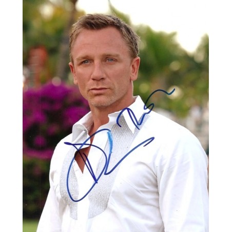 Daniel CRAIG Autograph