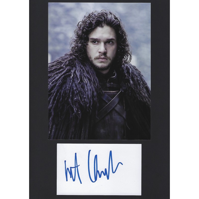 Kit HARINGTON autograph