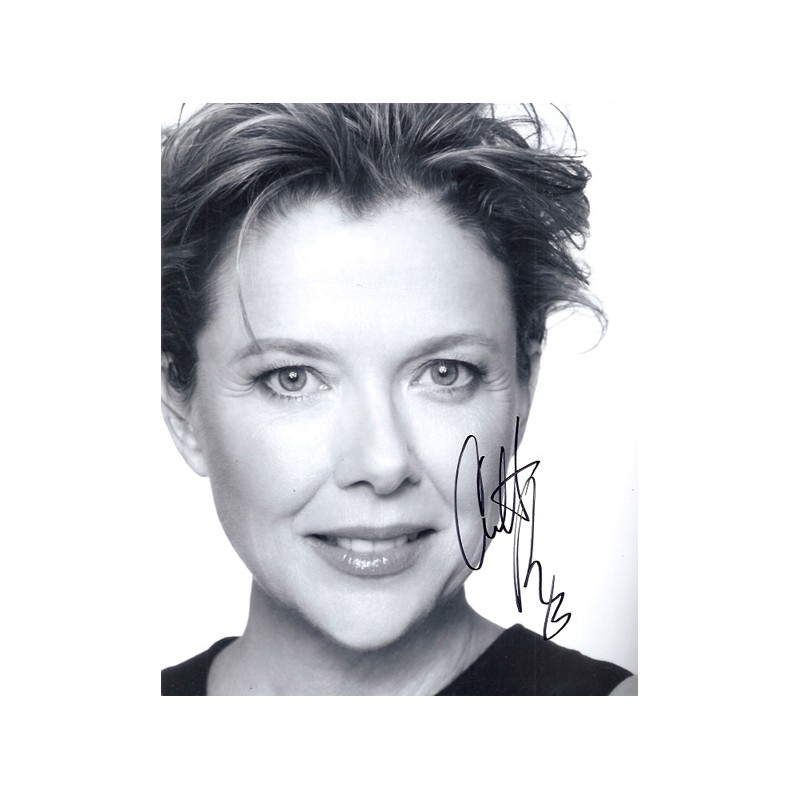 Annette BENING Autograph