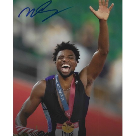 Noah LYLES autograph