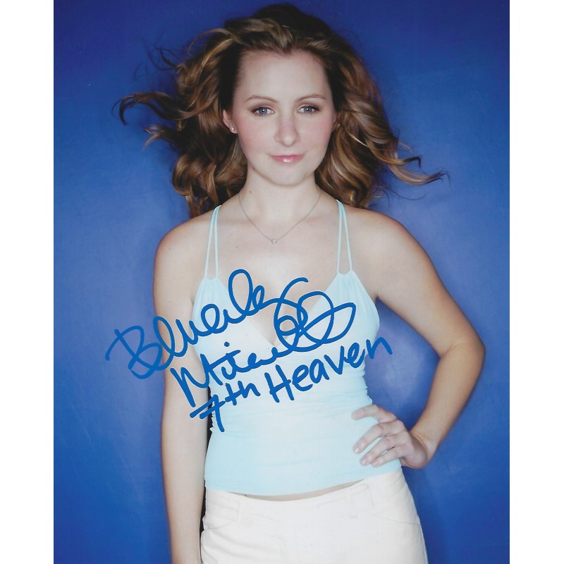 Beverley MITCHELL autograph