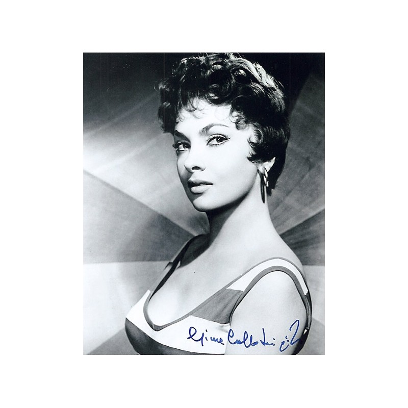 Gina Lollobrigida Autograph