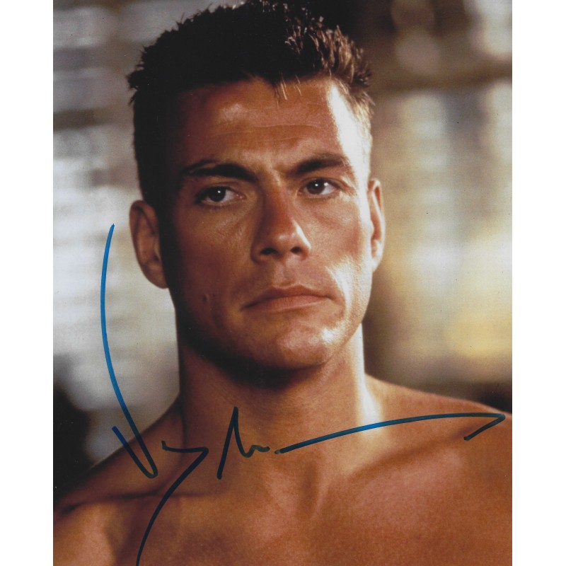 Jean Claude VAN DAMME autograph