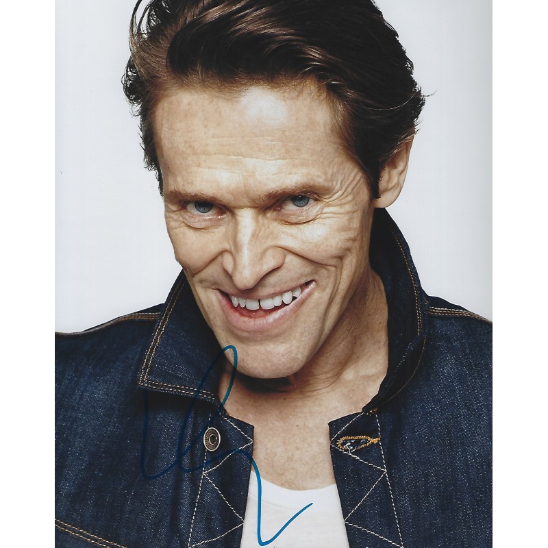 Willem DAFOE autograph