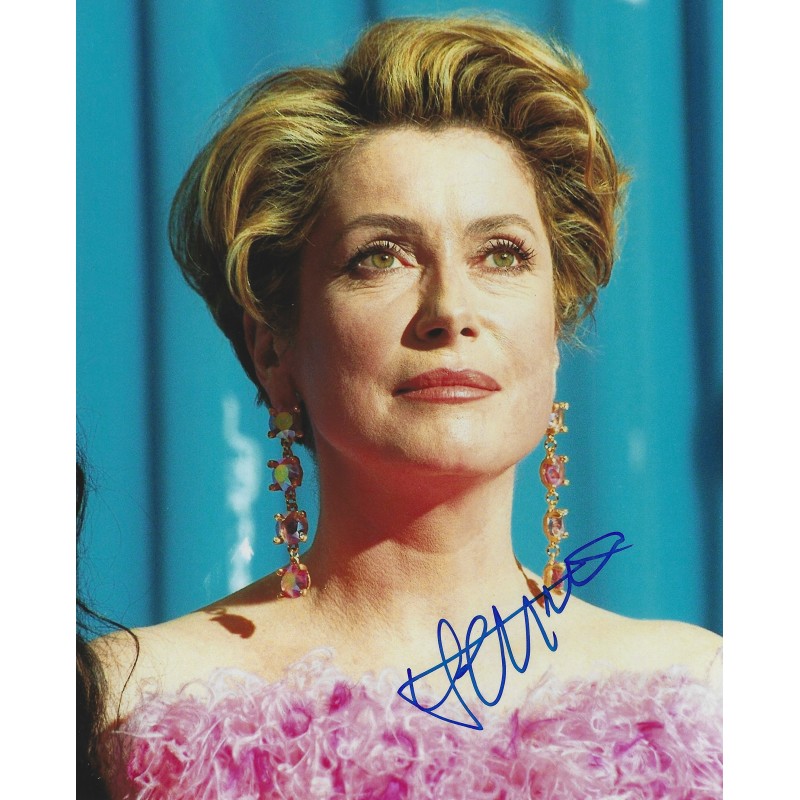 Catherine DENEUVE autograph