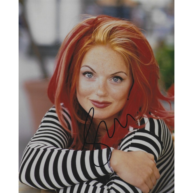 Autographe Geri HALLIWELL