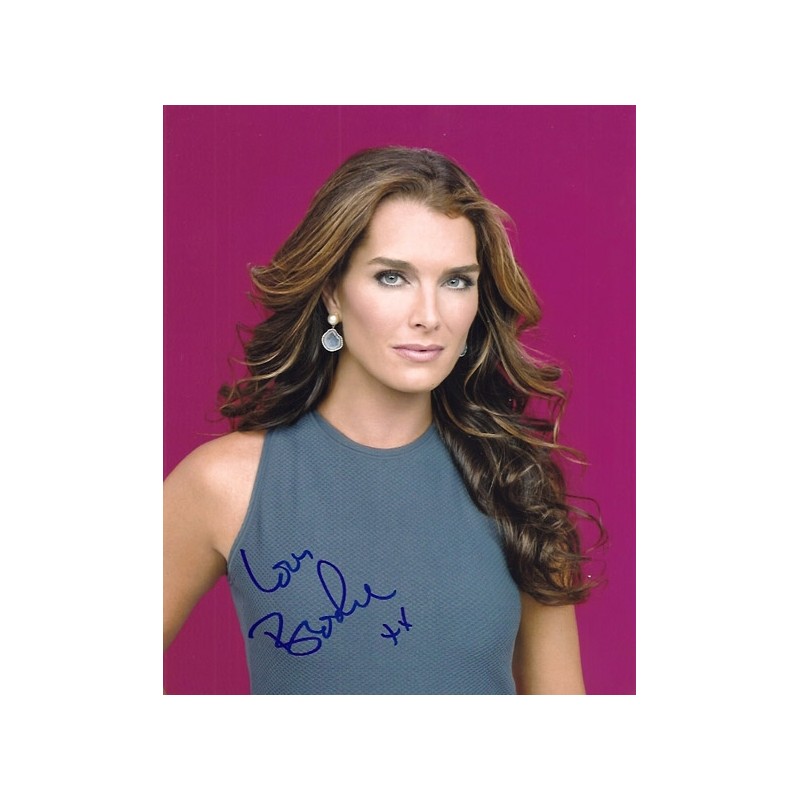 Brooke SHIELDS Autograph